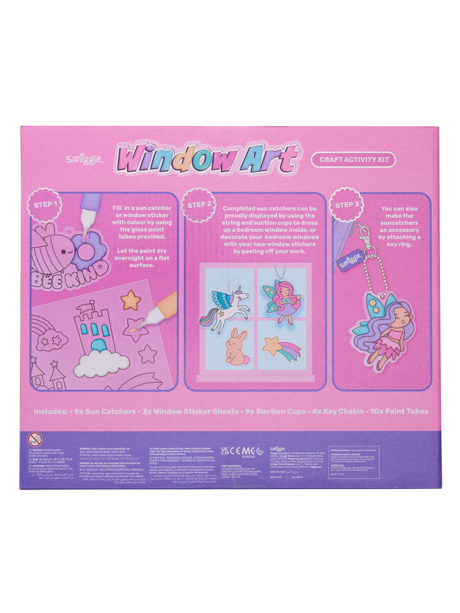 set regalo di attività artigianali per finestre